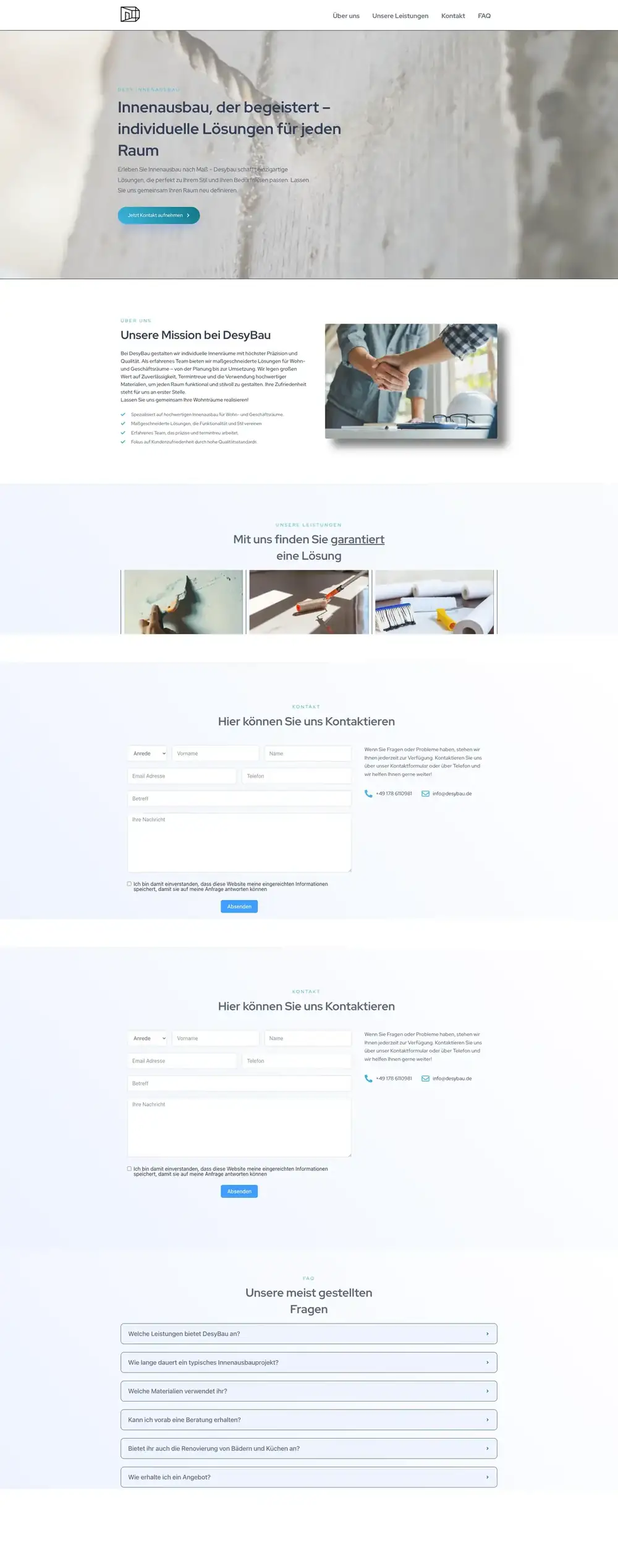 DesyBau – Innenausbau - Hochwertiger Innenausbau für Wohn- und Gewerberäume...