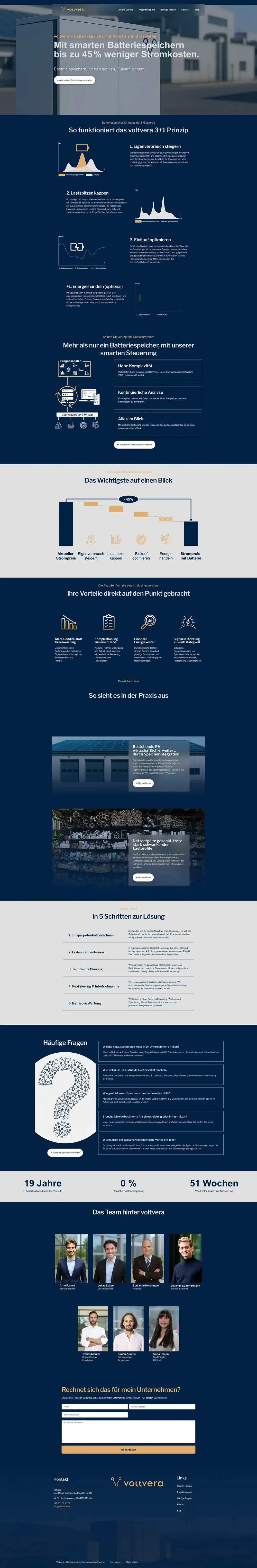 voltvera – Batteriespeicher - Smarte Batteriespeicher für Industrie & Gewerbe...